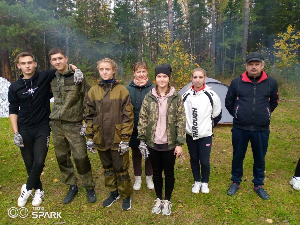 Районный туристический слет на реке Атагаш.